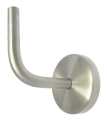 Handlauftr�ger mit 3-Lochbefestigung inklusive Rosette, V2A
